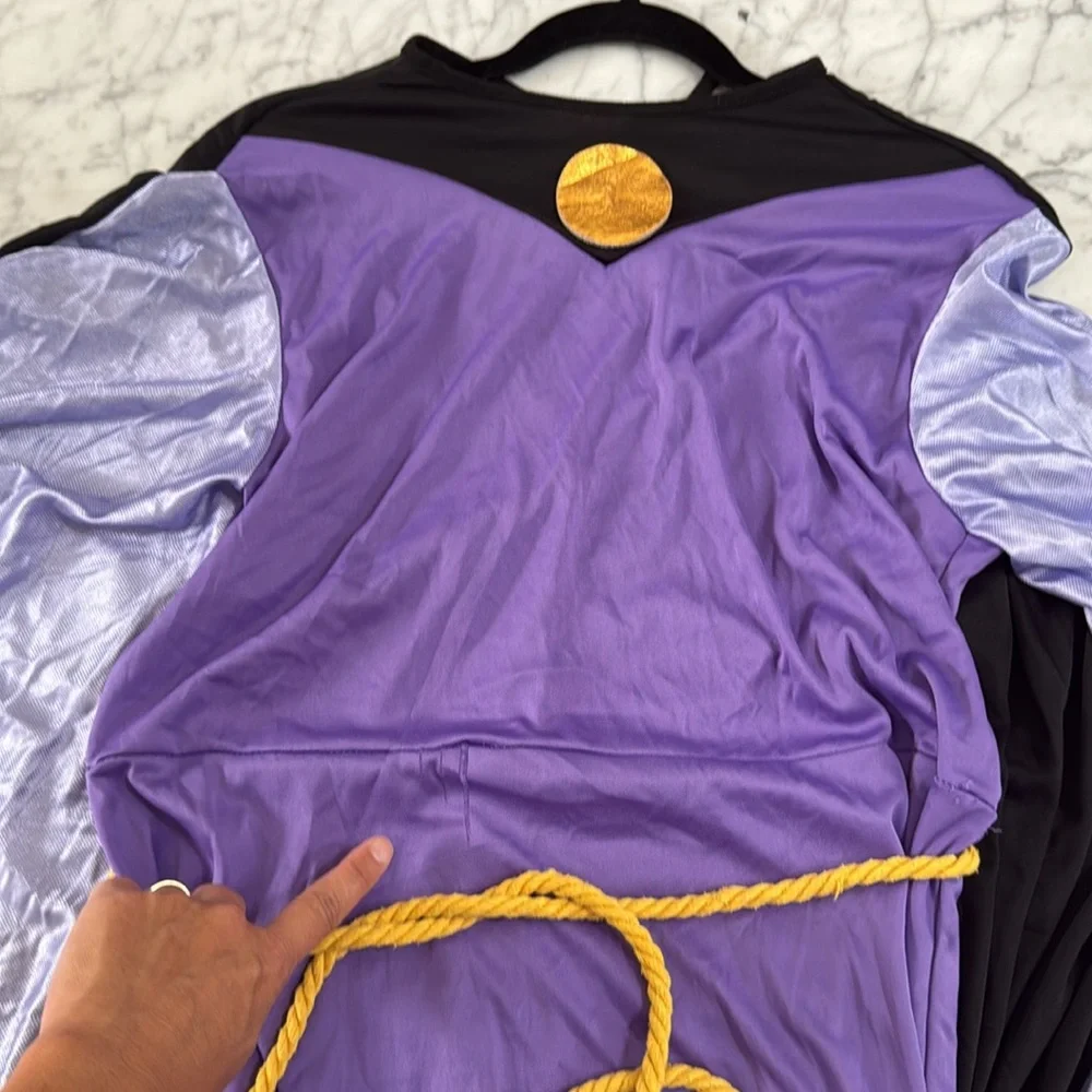 Vintage 90’s Snow White Evil queen costume Cape Crown Women’s M/L/XL - Picture 6 of 8